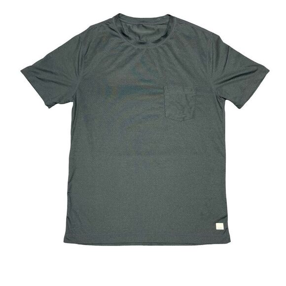 Vuori Tradewind Performance Pocket Tee Shirt Men's S Black Workout Gym - Picture 1 of 7